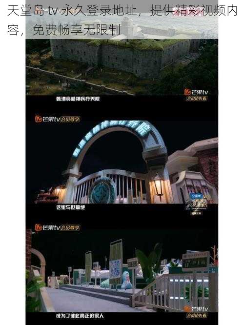 天堂岛 tv 永久登录地址，提供精彩视频内容，免费畅享无限制