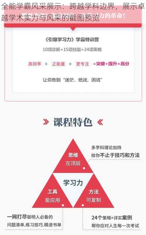 全能学霸风采展示：跨越学科边界，展示卓越学术实力与风采的截图预览