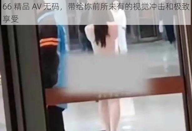 66 精品 AV 无码，带给你前所未有的视觉冲击和极致享受