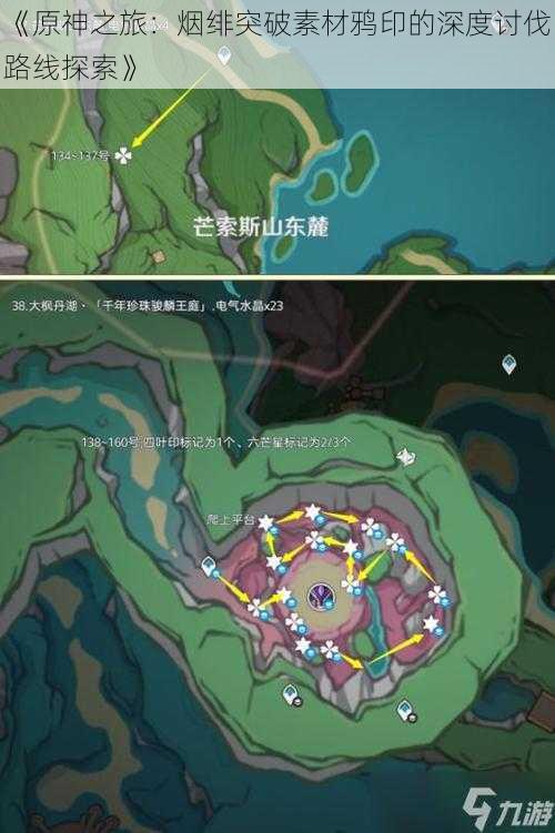 《原神之旅：烟绯突破素材鸦印的深度讨伐路线探索》