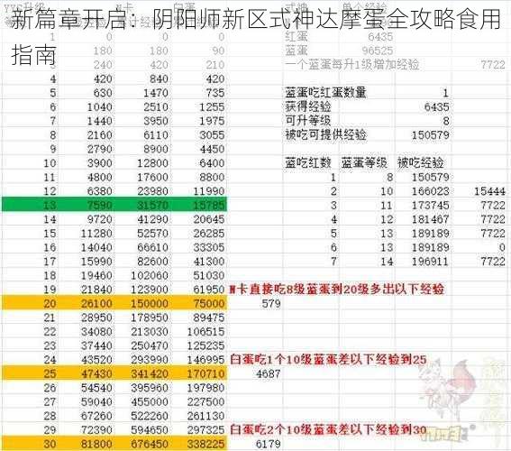 新篇章开启：阴阳师新区式神达摩蛋全攻略食用指南