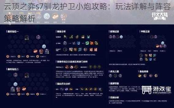 云顶之弈s7驯龙护卫小炮攻略：玩法详解与阵容策略解析