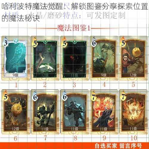 哈利波特魔法觉醒：解锁图鉴分享探索位置的魔法秘诀