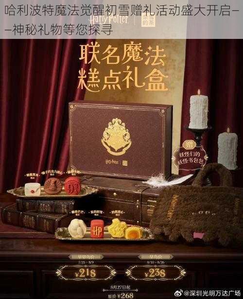 哈利波特魔法觉醒初雪赠礼活动盛大开启——神秘礼物等您探寻