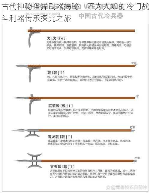 古代神秘怪异武器揭秘：不为人知的冷门战斗利器传承探究之旅