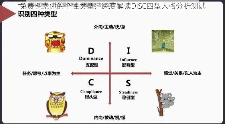 免费探索你的个性类型:深度解读DISC四型人格分析测试