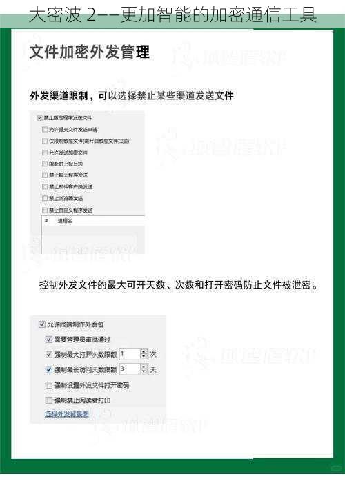 大密波 2——更加智能的加密通信工具