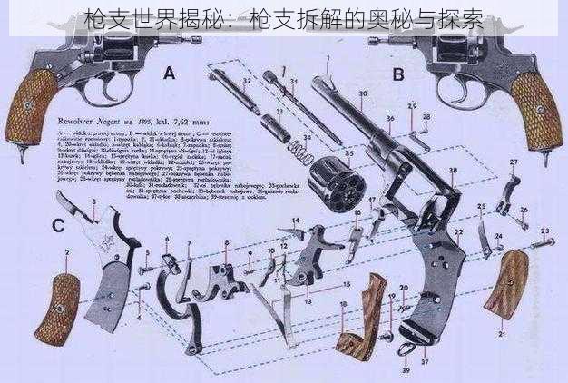 枪支世界揭秘：枪支拆解的奥秘与探索