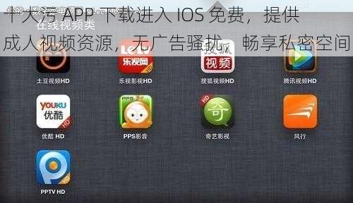 十大污 APP 下载进入 IOS 免费，提供成人视频资源，无广告骚扰，畅享私密空间