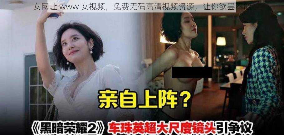 女网址 www 女视频，免费无码高清视频资源，让你欲罢不能