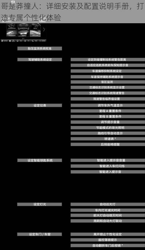 哥是莽撞人：详细安装及配置说明手册，打造专属个性化体验