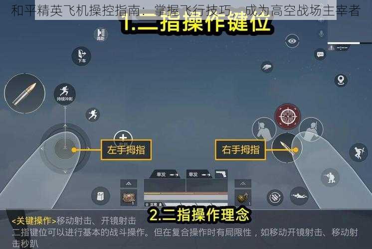 和平精英飞机操控指南：掌握飞行技巧，成为高空战场主宰者