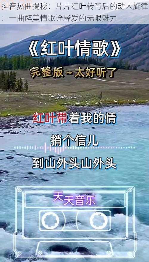 抖音热曲揭秘：片片红叶转背后的动人旋律：一曲醉美情歌诠释爱的无限魅力