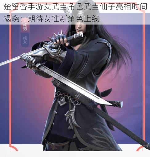 楚留香手游女武当角色武当仙子亮相时间揭晓：期待女性新角色上线