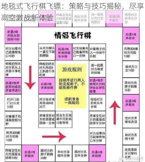 地毯式飞行棋飞镖：策略与技巧揭秘，尽享高空激战新体验